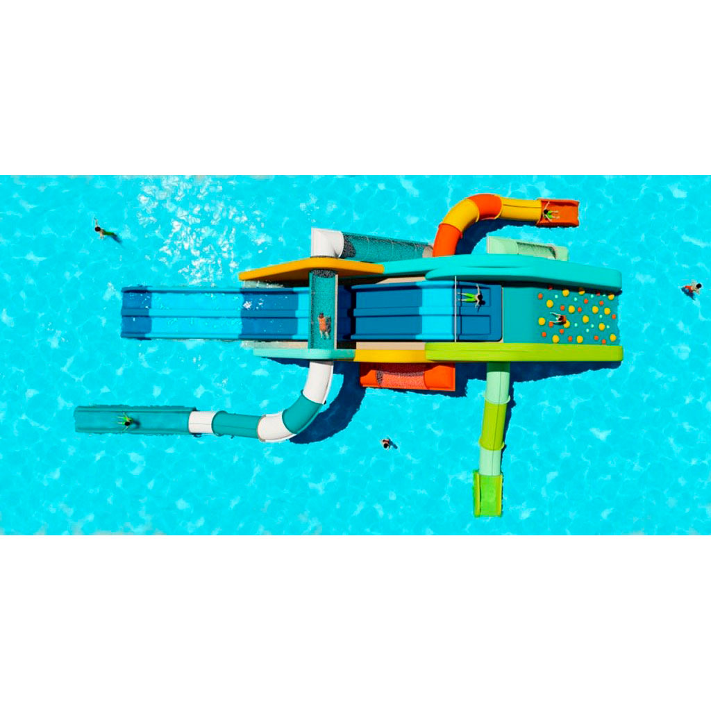 Nuevos juegos para piscinas infantiles: SlideWall