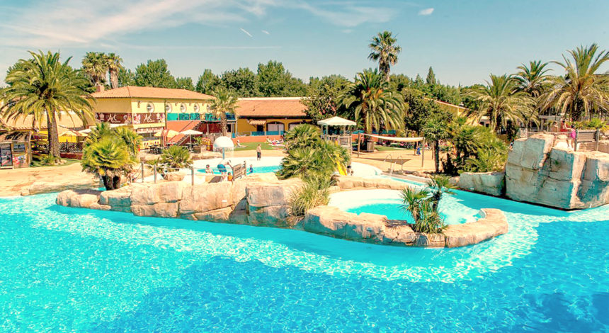 En La Sirène, el parque acuático más bello de los campings franceses.