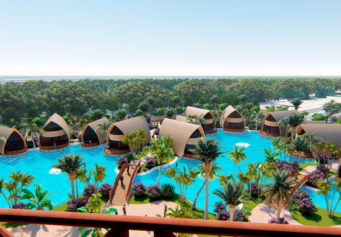 Proyecto arquitectónico por Amusement Logic: Bangladesh Gran Resort