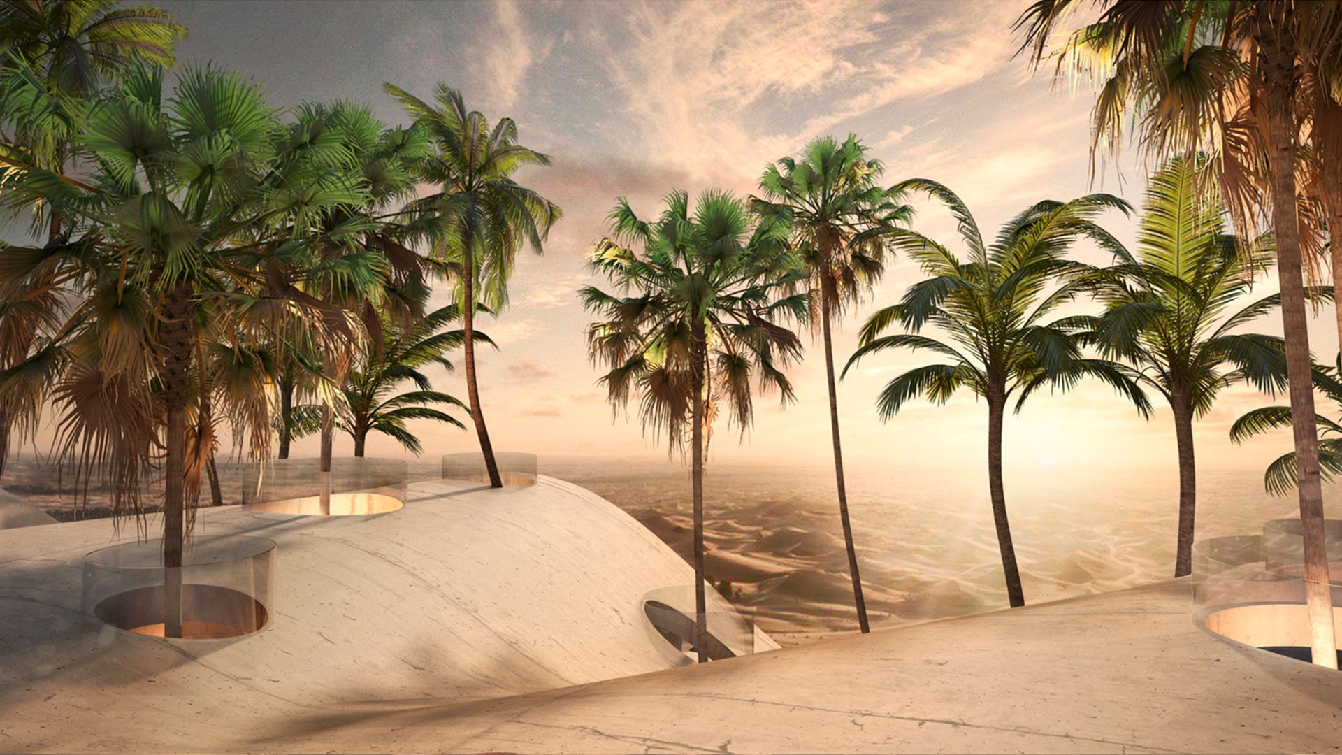 DUNAS: próxima construcción de un hotel oasis en Kuwait