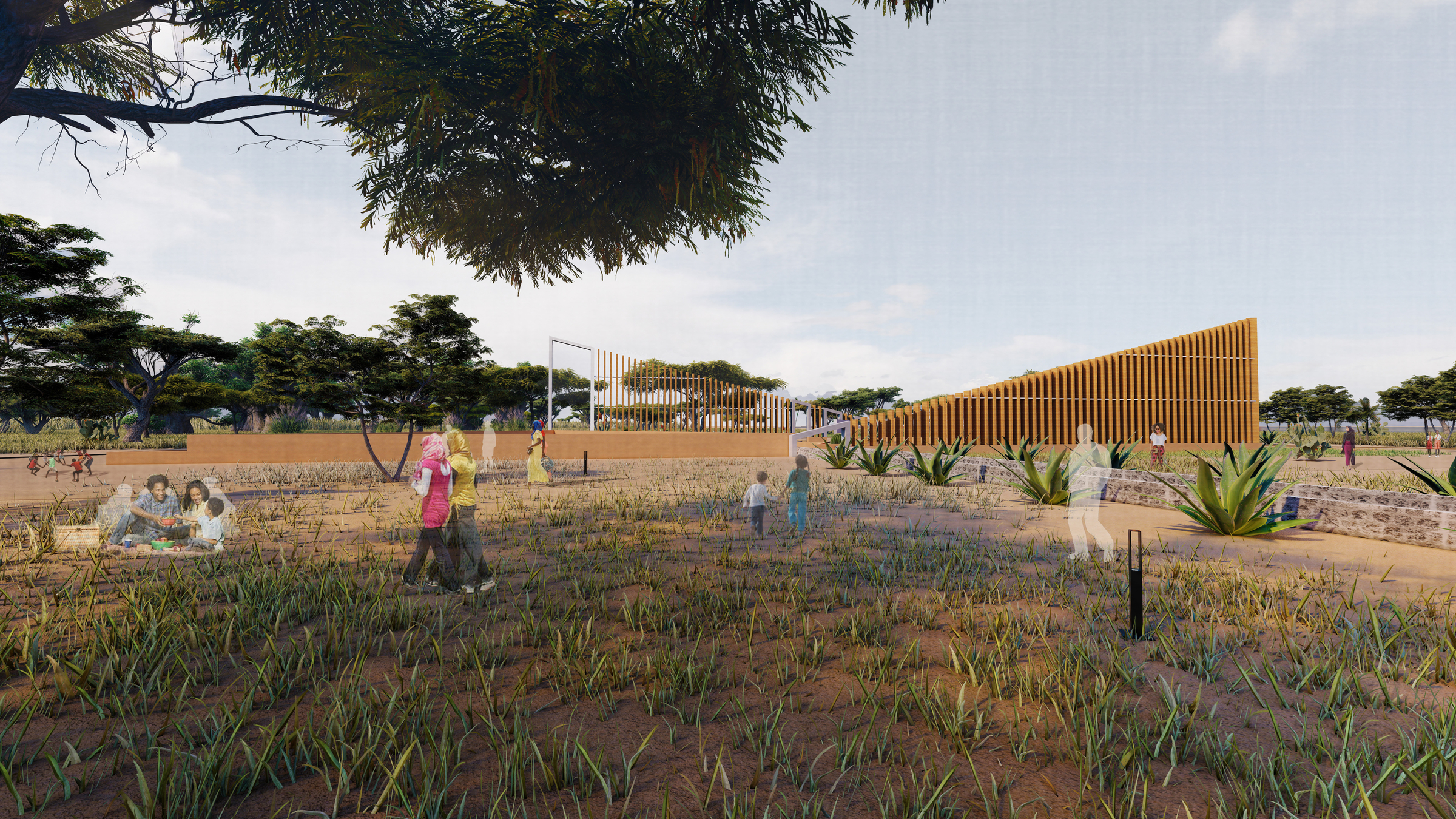 Diseño de un centro para la comunidad, el arte y la cultura, Senegal