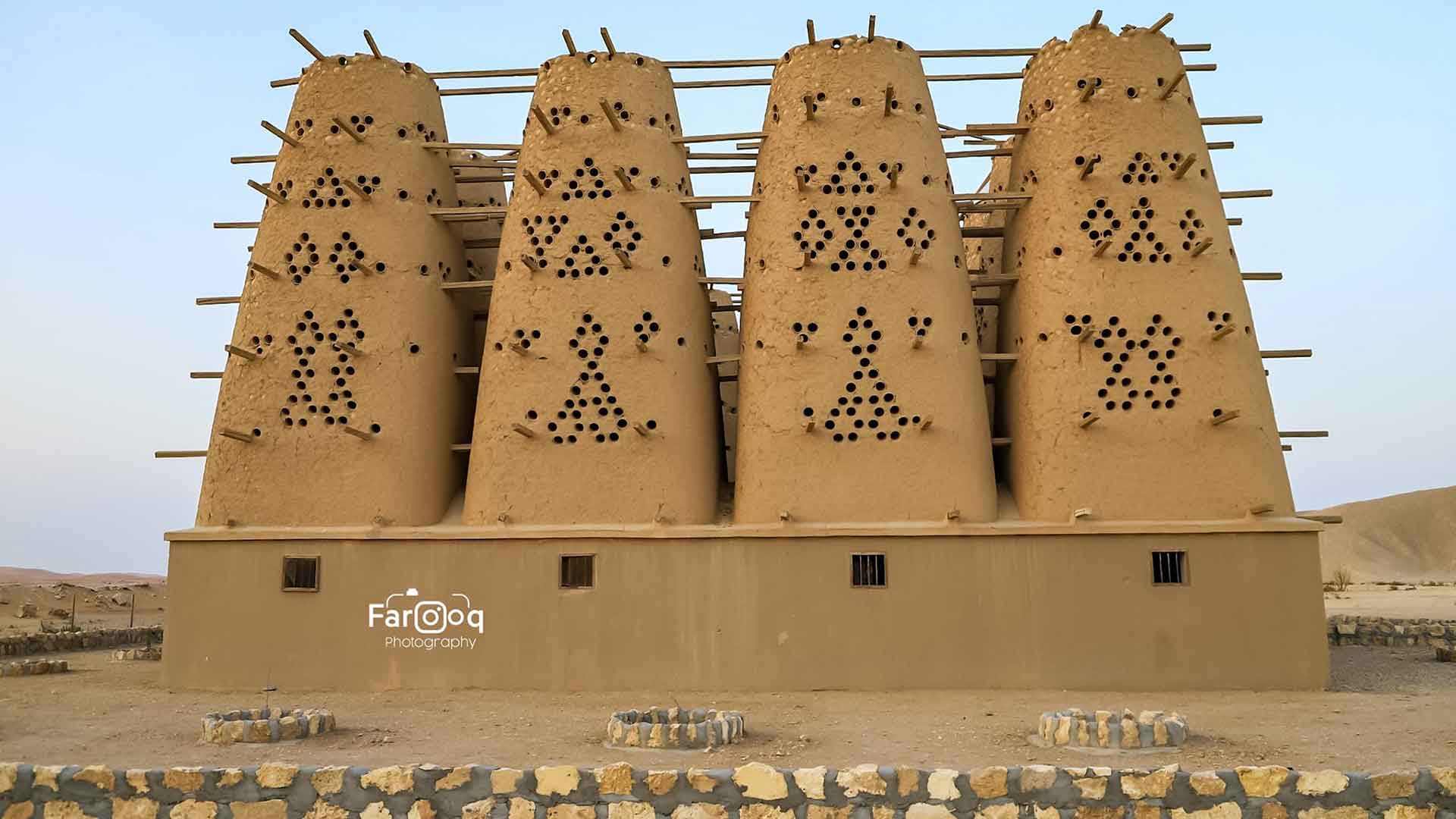 Arquitectura singular: palomares de Ad Dilam, Arabia Saudita