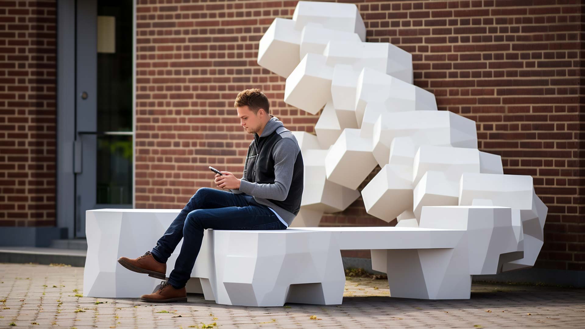 Origami para el mobiliario urbano