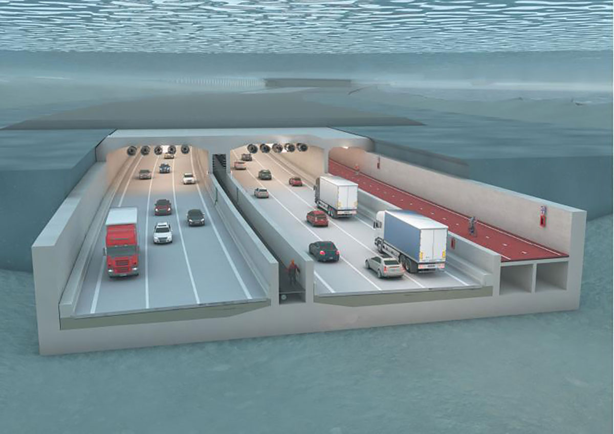 Ingeniería: túnel bajo el río Escalda, Amberes, Bélgica (+VÍDEO)