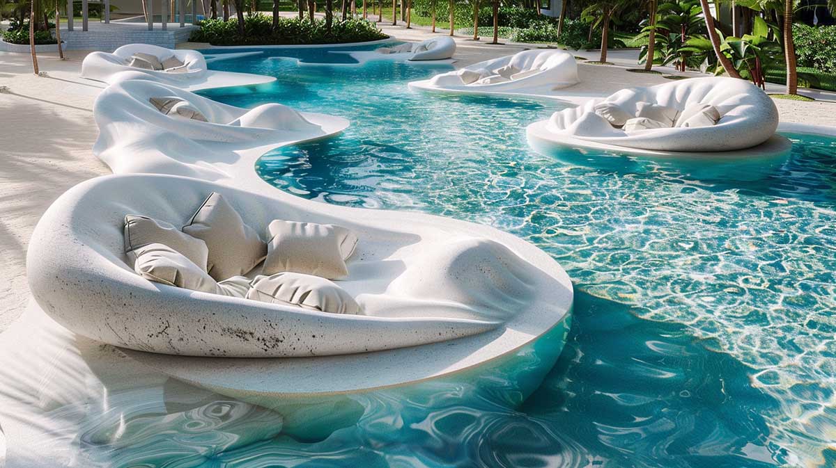 Nuevo cánon en diseño de piscinas de hoteles y resorts