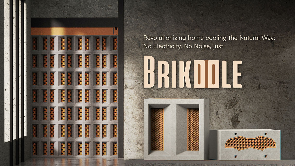 Brikoole, sistema de refrigeración pasiva para la construcción