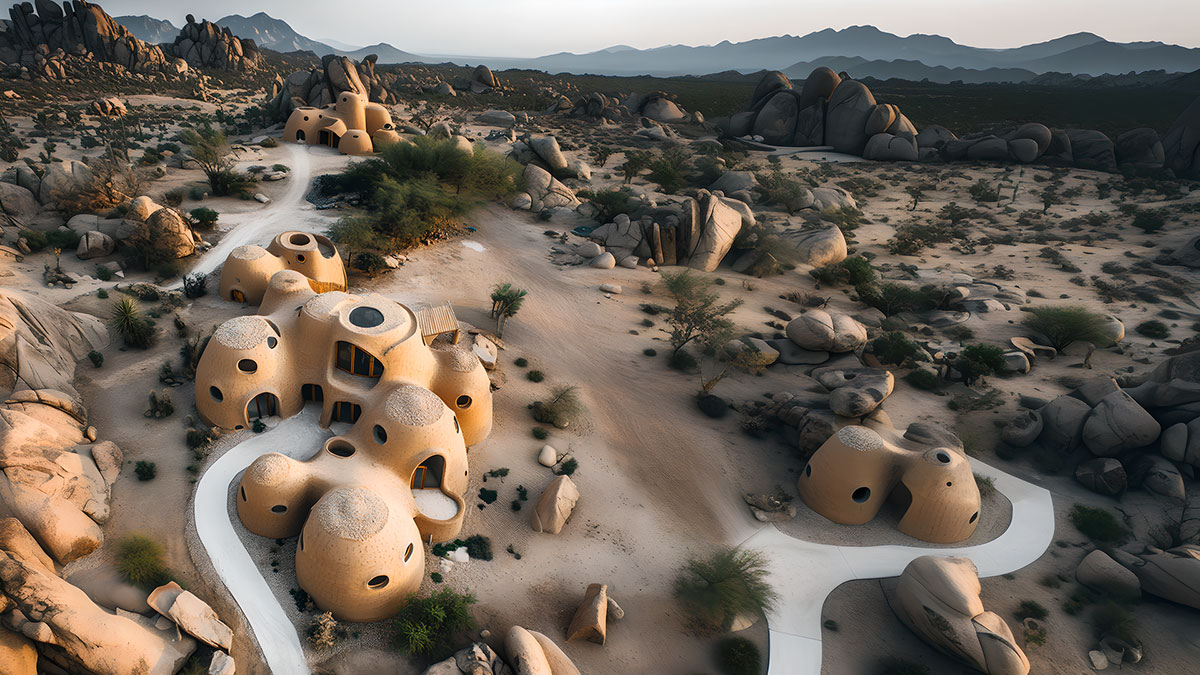 Tierra, arena y roca, arquitectura en el desierto