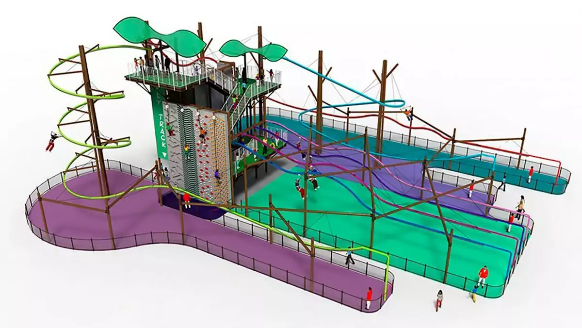 Fly-Track, tirolinas tridimensionales
