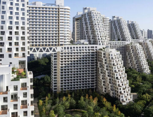 Habitat Qinhuangdao, un complejo residencial comunitario, China