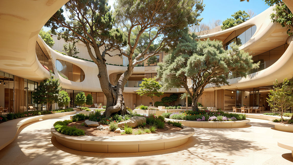 Patios interiores: bienestar, interacción y diálogo
