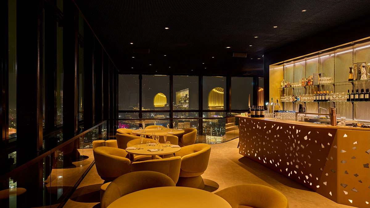 Interiorismo: Celest Restaurant & Cocktail Bar, Rotterdam, Países Bajos