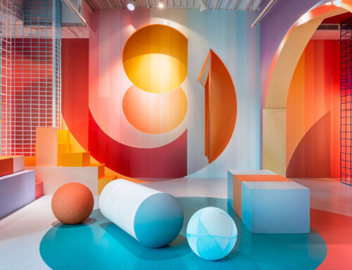 Geometría lúdica en interiores