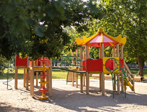 Evolución de los pavimentos en parques infantiles