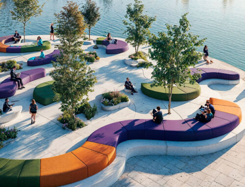 Islas de Color, mobiliario urbano