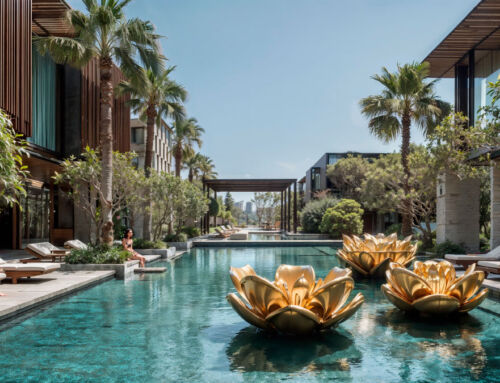 Loto Dorado, piscina de un hotel resort de ensueño