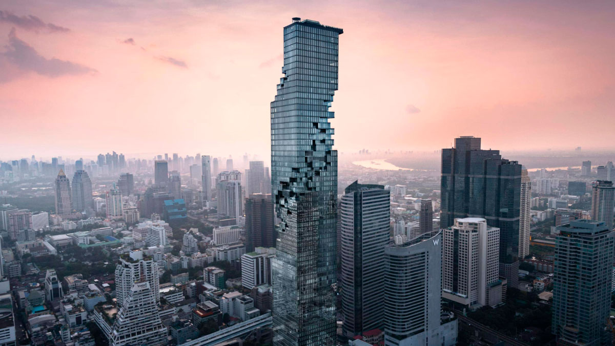 MahaNakhon, «desmaterialización arquitectónica»