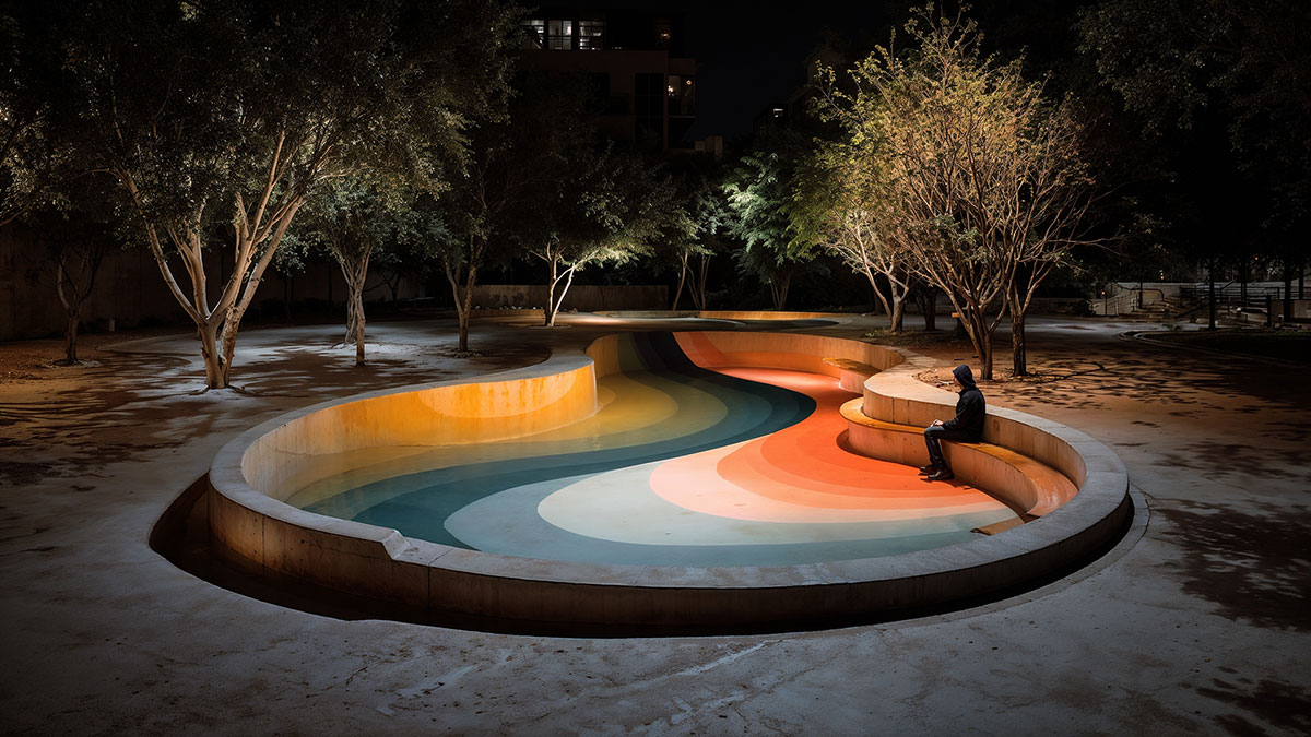 Diseño mínimo, transformación máxima de un parque urbano