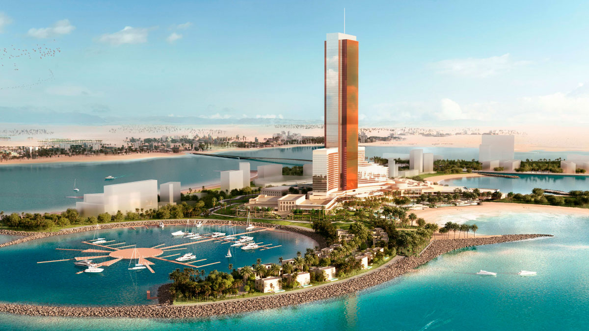 Enclave, un proyecto de hotel de gran lujo en Wynn Al Marjan Island, Emiratos Árabes Unidos