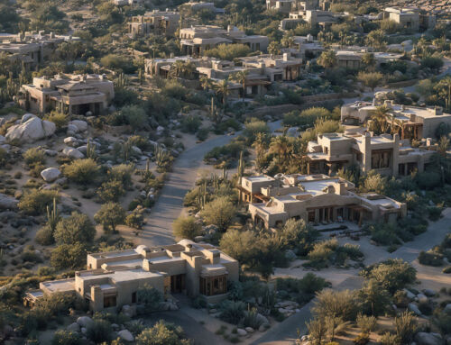 Un desarrollo residencial en tierras áridas