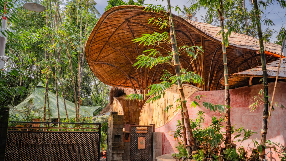 Living Bridge, un centro de aprendizaje colaborativo, Bali, Indonesia