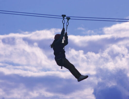 Cálculo de volúmenes de seguridad en atracciones de aventura