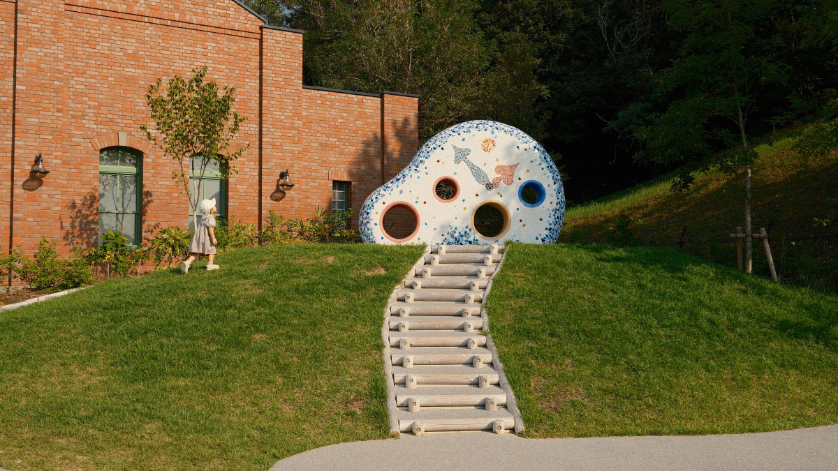 Parque temático Ghibli Park, integración arquitectónica y paisajística