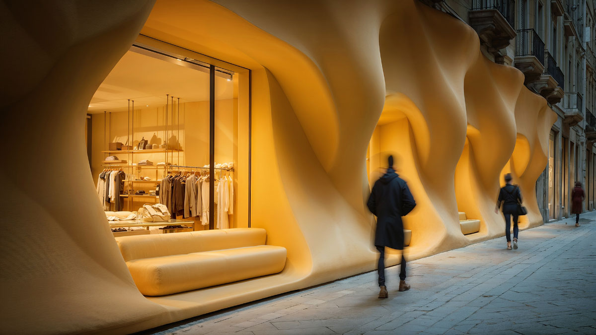 El escaparate como mobiliario urbano, o mobiliario urbano por escaparate