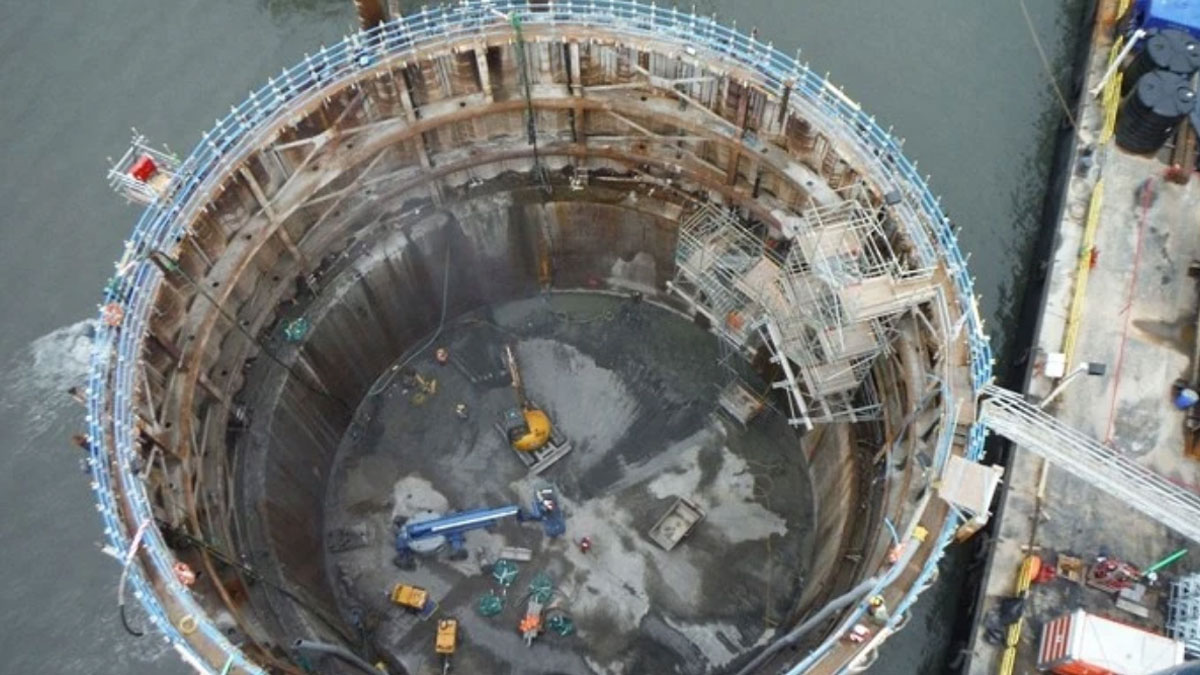 cajones Construcción de estructuras en condiciones subacuáticas