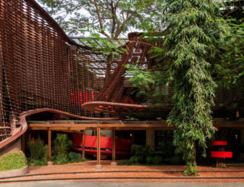 Lattice Creative Garden: reinterpretación bioclimática de la celosía tradicional en Yakarta