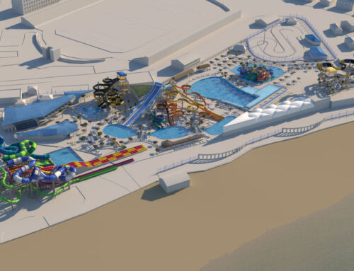 El diseño de toboganes acuáticos y la evolución de materiales