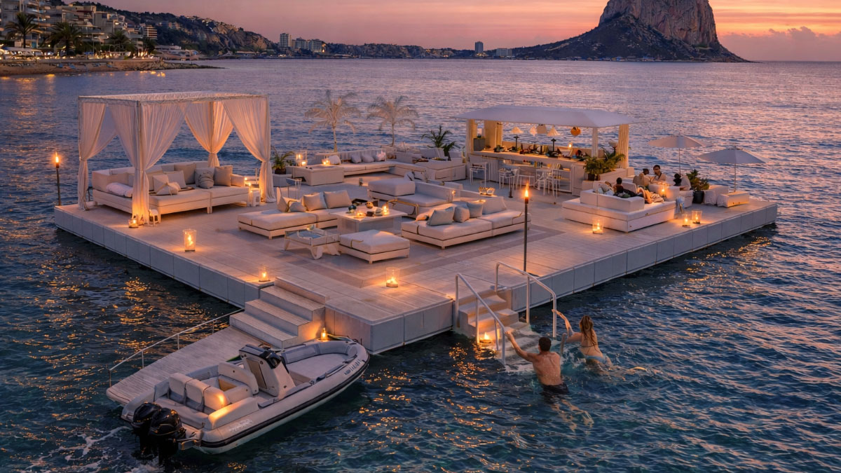 Floating Play System: plataformas flotantes modulares prefabricadas