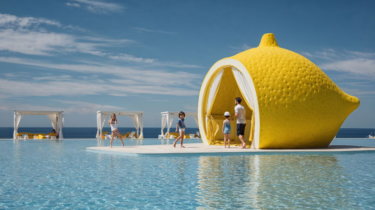 Plataformas recreativas en hoteles y resorts