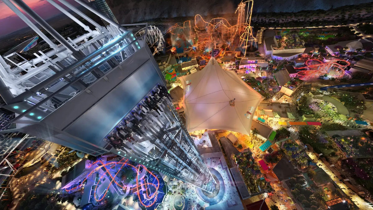 Amusement Logic en Park World Magazine: Six Flags Qiddiya