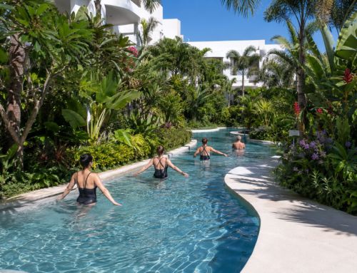 La piscina se hace paisaje para cuidarse