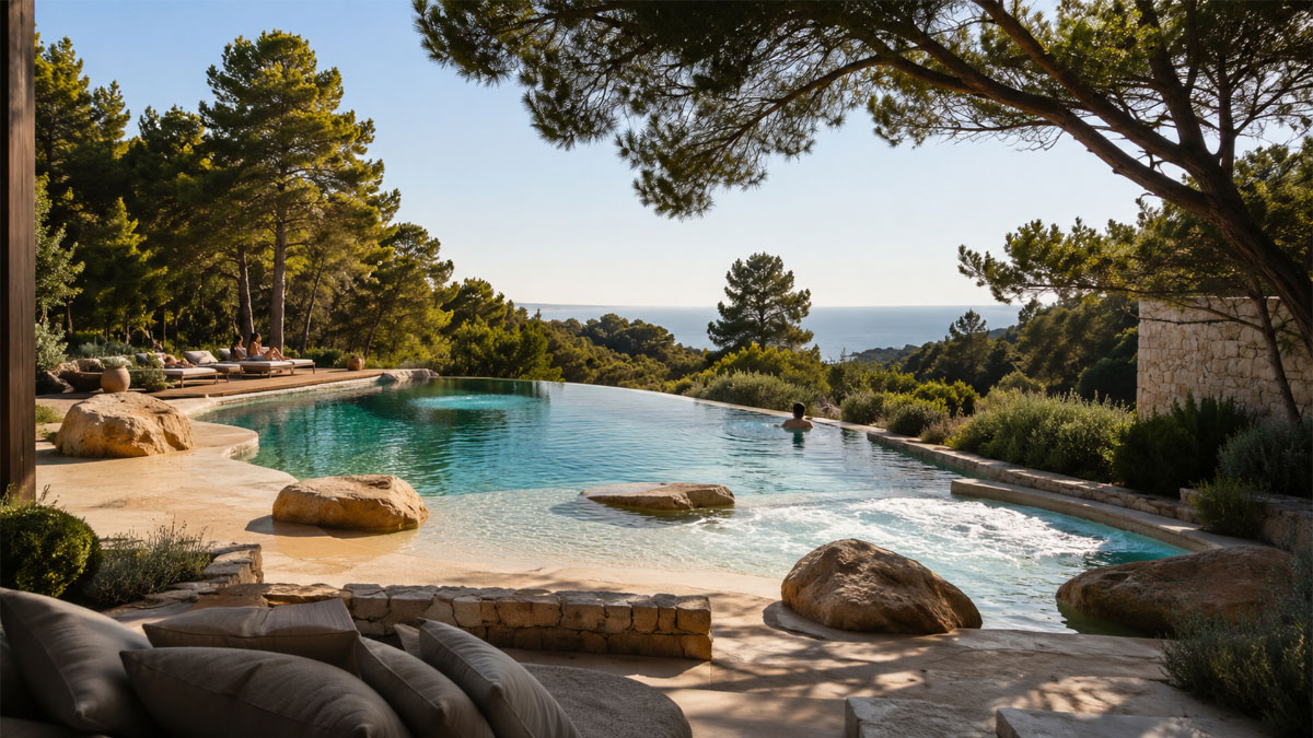 Transformación múltiple de las piscinas privadas