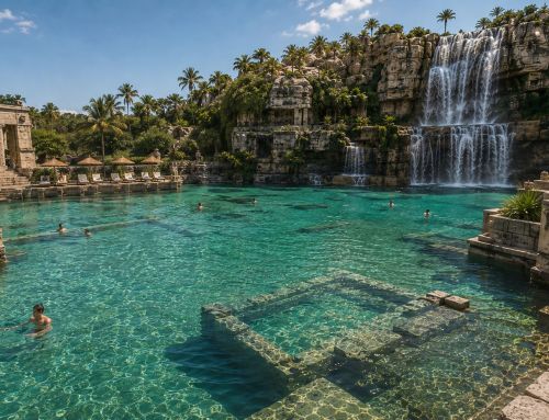 Un parque acuático onírico-arqueológico