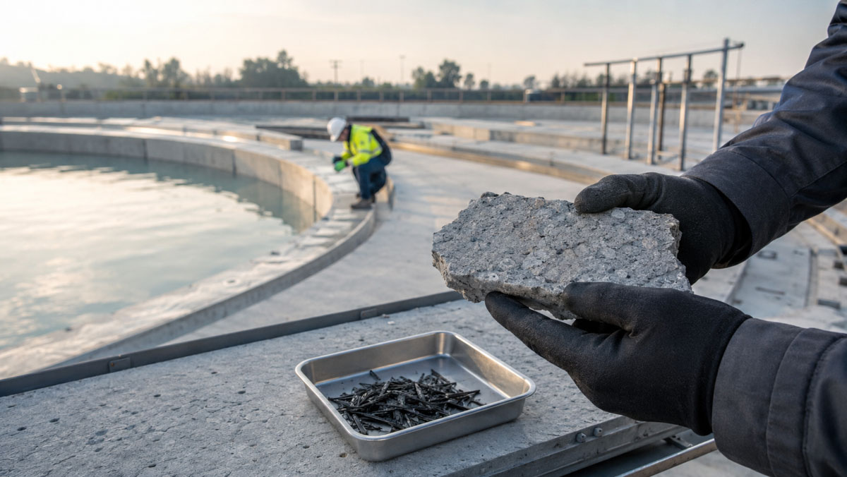 Innovación en materiales: hormigón con fibra de carbono
