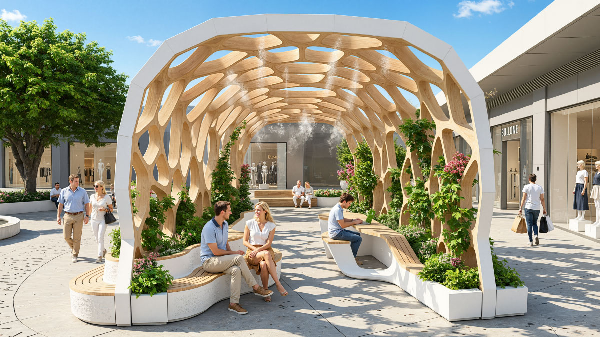 Natur Vault, un corredor vegetal en la ciudad